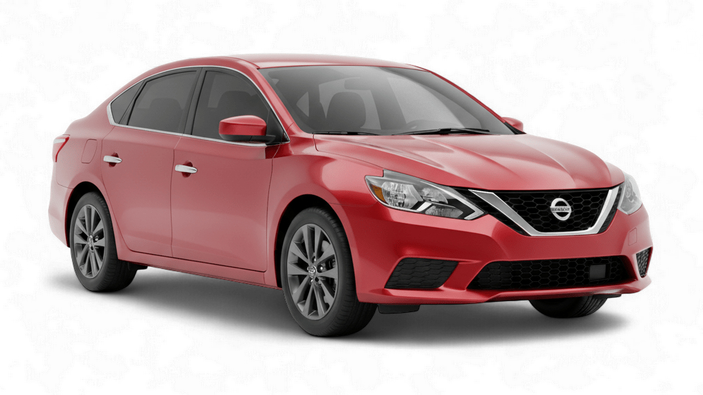 Nissan Sentra Red Min